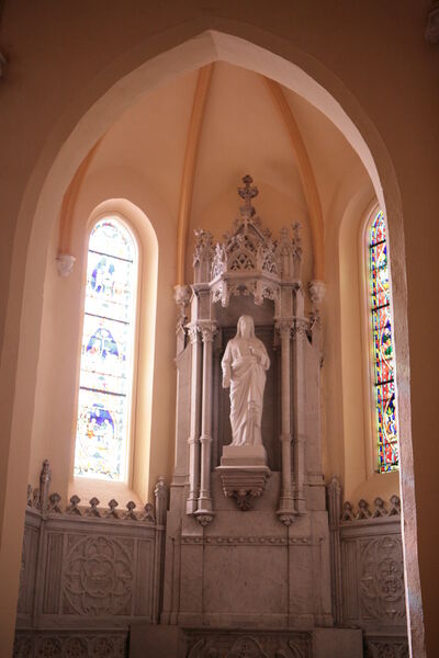Statue Église de l'Assomption - Sorbiers