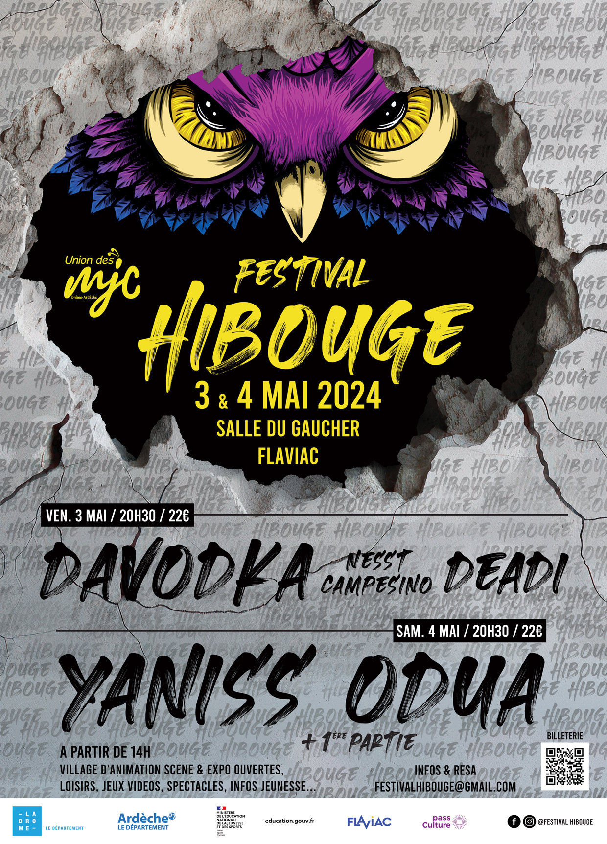 Alle leuke evenementen! : Festival Hibouge (édition #3)