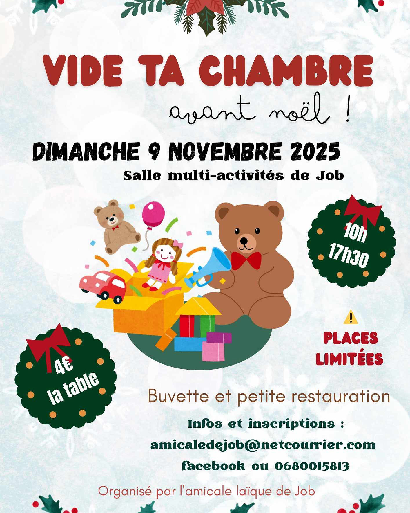 Bourse aux jouets // Job