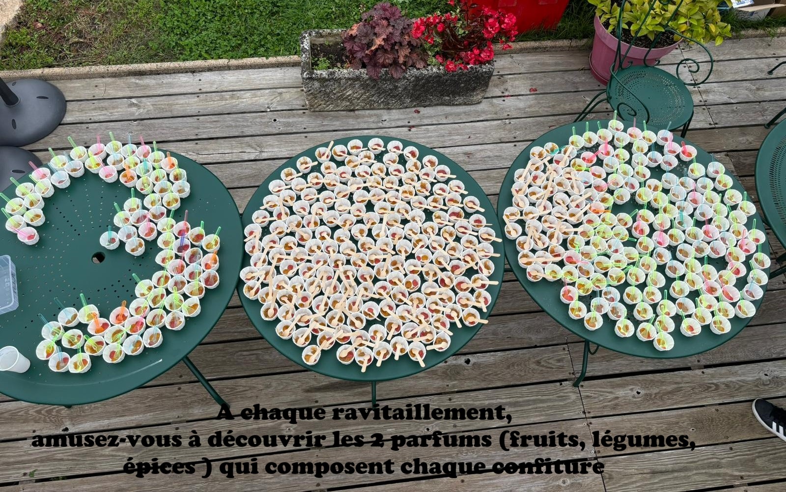 découverte des confitures à 2 parfums