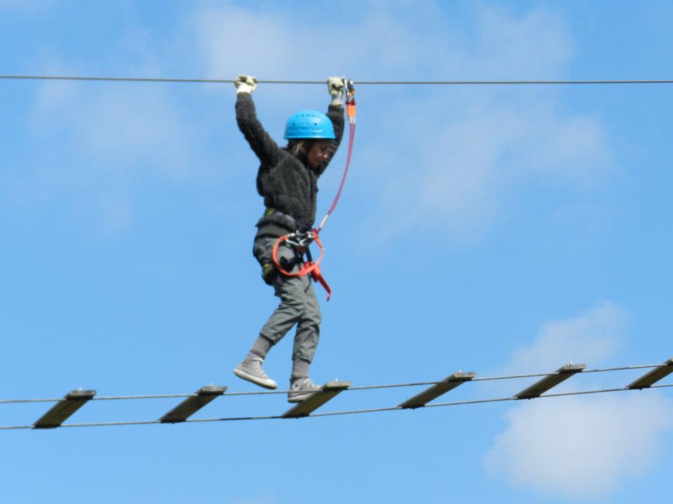 Parcours dans les arbres