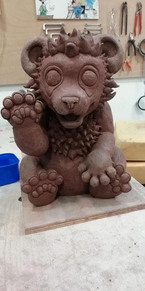 Stage sculpture enfant