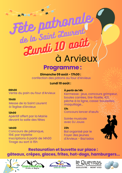Fête Patronale de la Saint Laurent