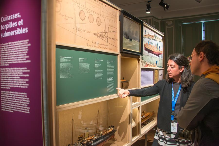 Au poste de plongée : visite guidée et rencontre avec la commissaire de l'exposition
