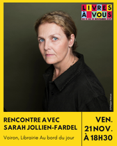 Rencontre avec Sarah Jollien-Fardel_Voiron
