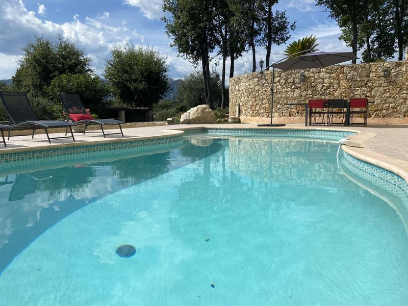 Villa Reflets du Sud - Piscine - La Gaude - Gîtes de France Alpes-Maritimes 