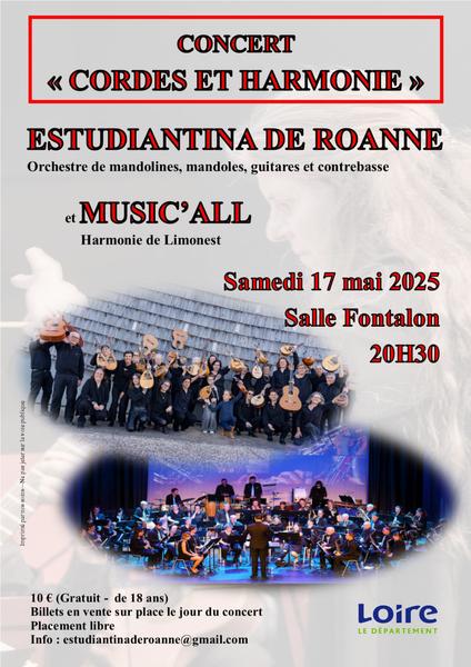 CONCERT CORDES ET HARMONIE