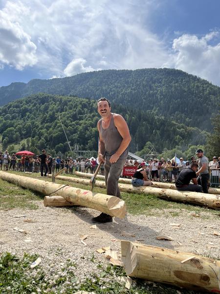 35ème Concours de bûcherons_Aillon-le-Jeune