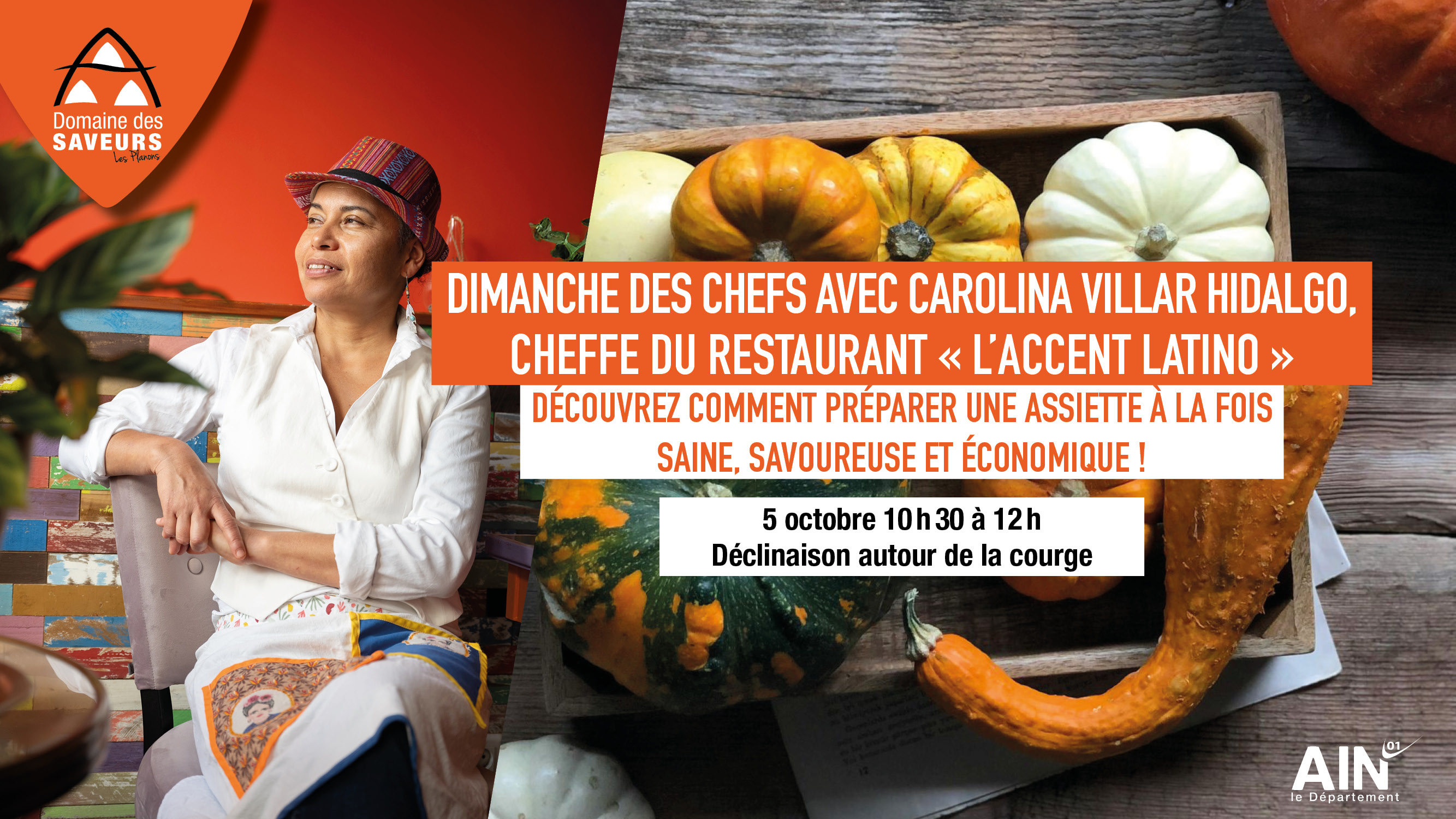 Dimanche des Chefs - Déclinaisons autour de la courge