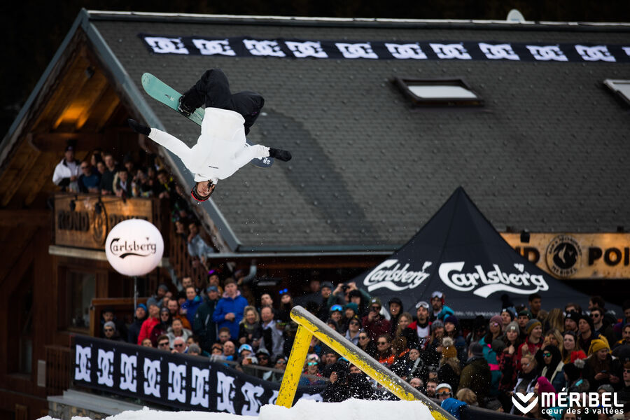 Ski freestyle à méribel coeur des 3 Vallées