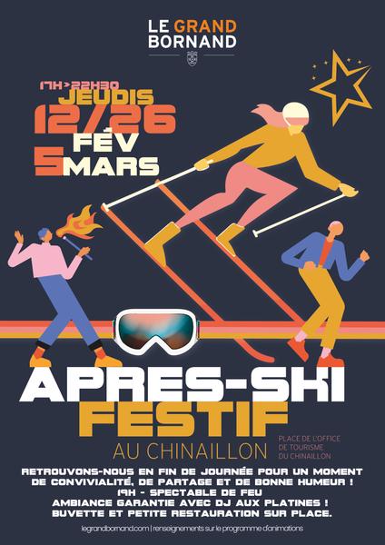 Affiche Après-ski festif
