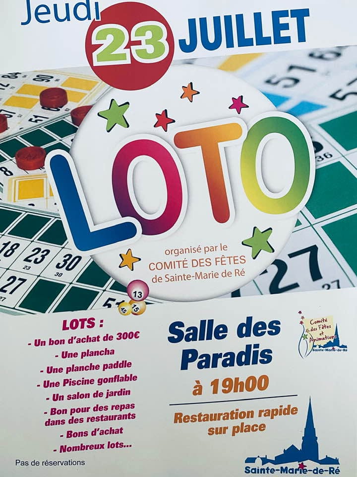 Loto du Comité des Fêtes