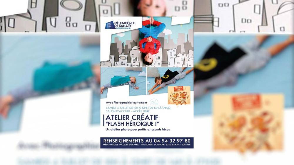 Atelier créatif : Flash Héroïque !