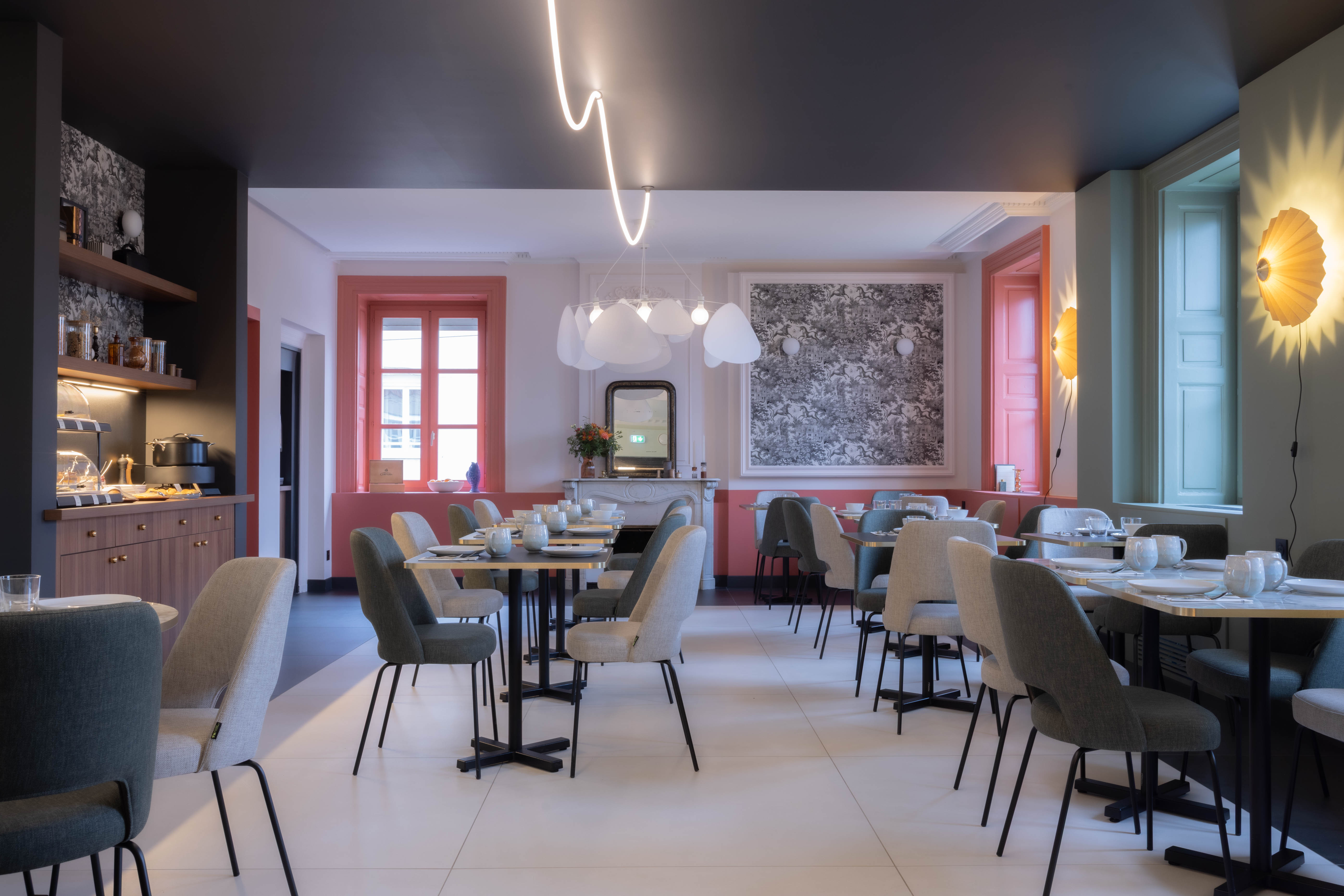 Salle de petit-déjeuner