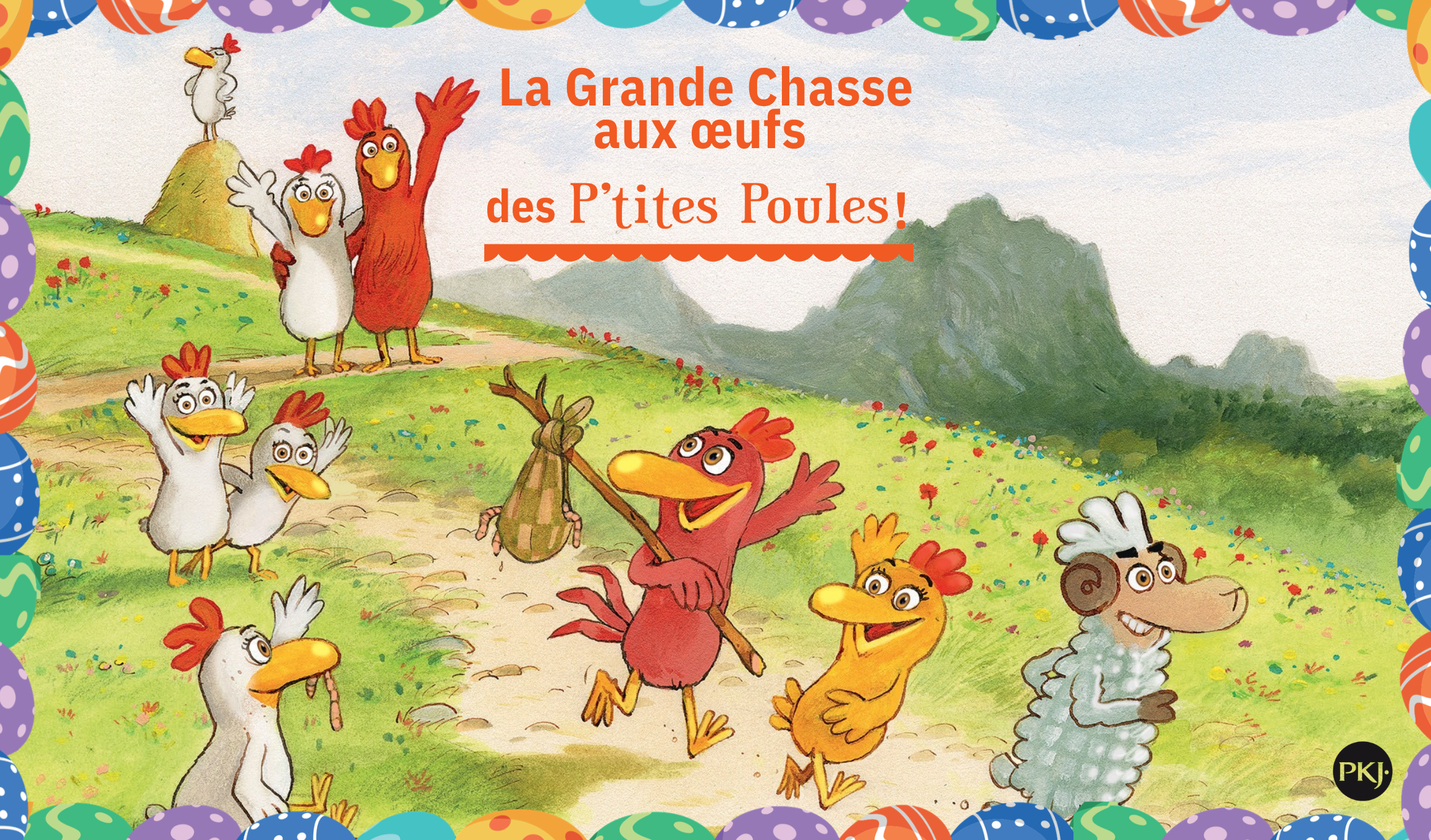 Jeux La grande chasse aux oeufs de P'tites Poules