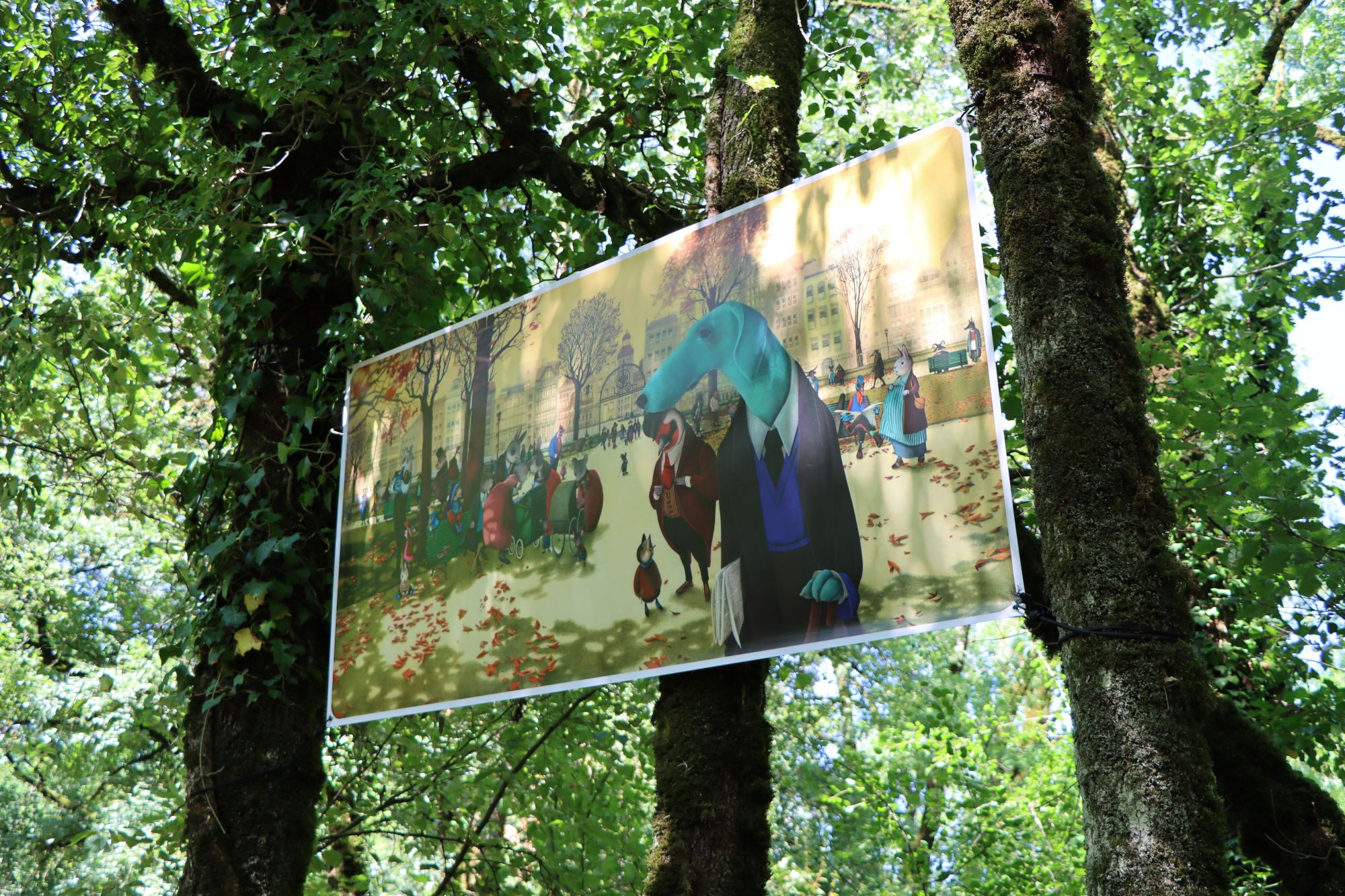 Exposition : Jacominus Gainsborough de Rebecca Dautremer s’installe en résidence dans la cité de Quirieu