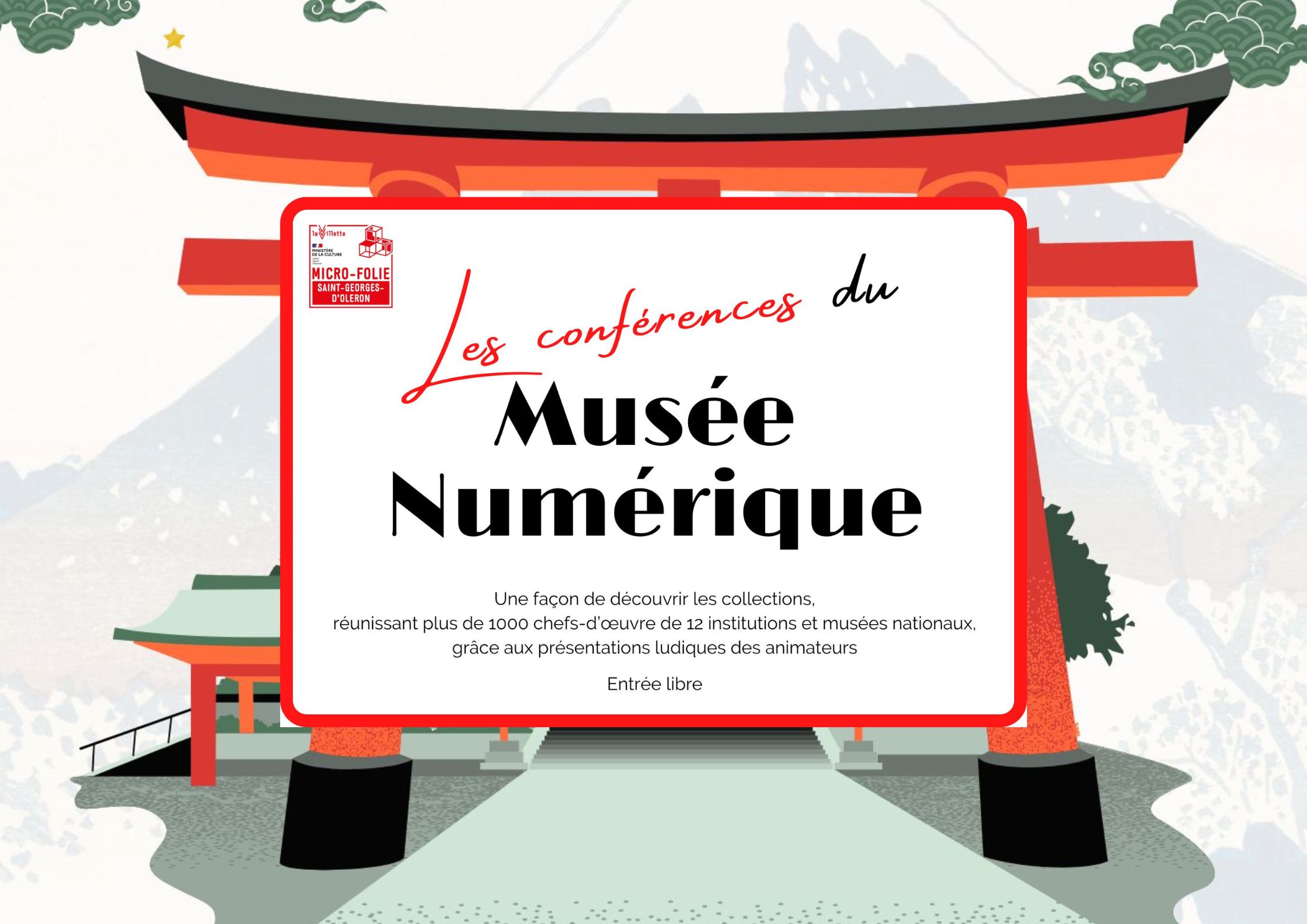 Conférence Micro-Folie : Cap sur l'Asie