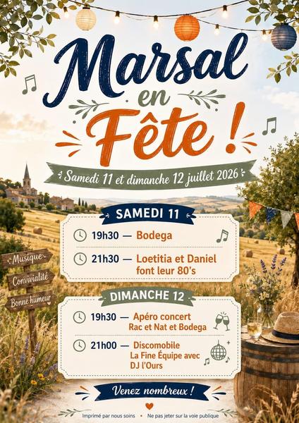 Marsal en fête