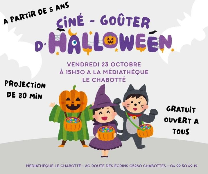 Ciné-goûter d'Halloween
