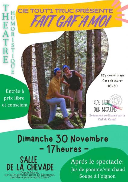 Fais Gaf'a moi - Théâtre humoristique