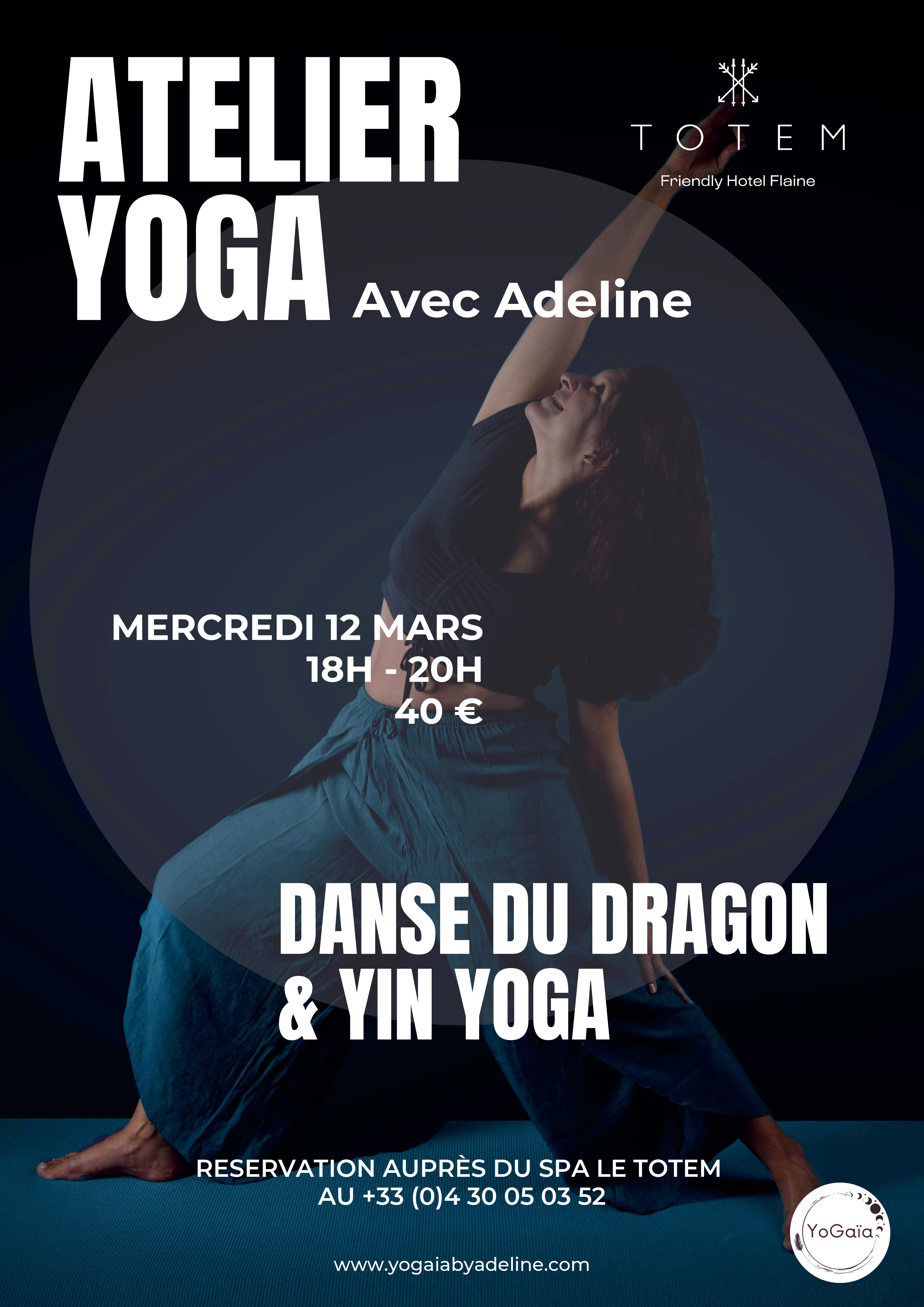 Affiche atelier danse du dragon