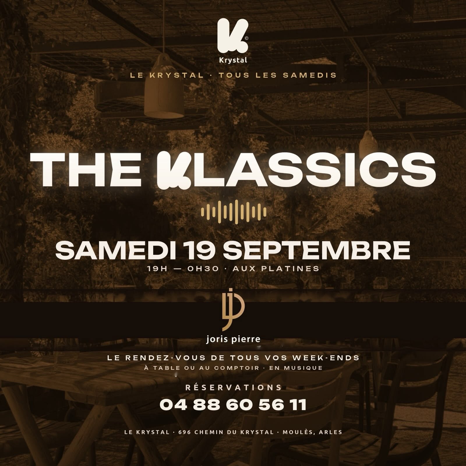 soirée The Klassics au Krystal