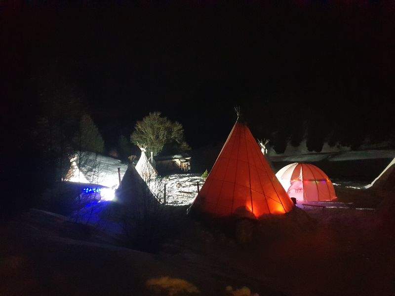 Soirée au Village Tipi
