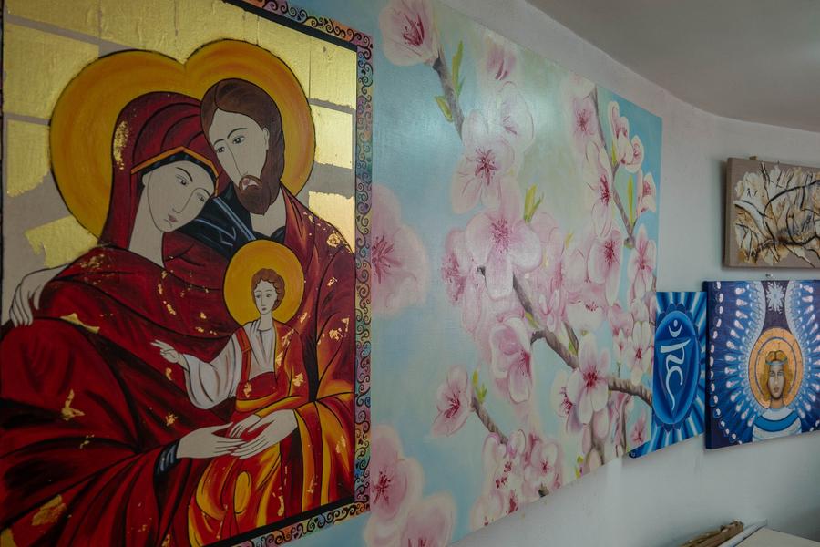 Portes ouvertes à l'atelier Shanti'art