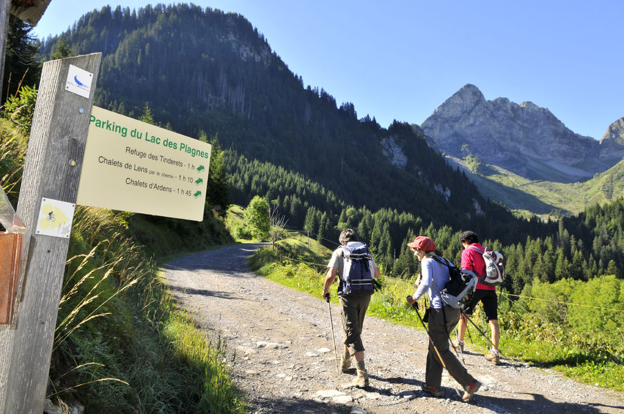 Randonnée Lac des Plagnes - refuge des Tindérêts