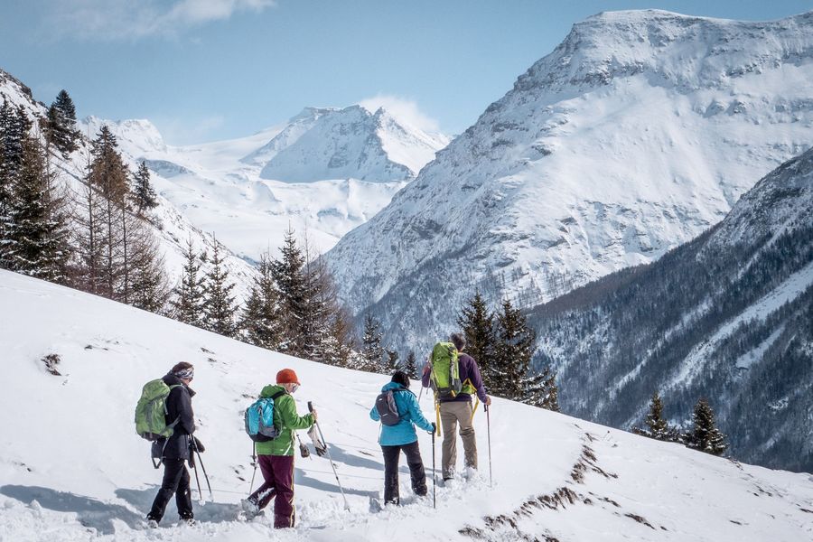 Sortie raquettes en Haute Maurienne Vanoise