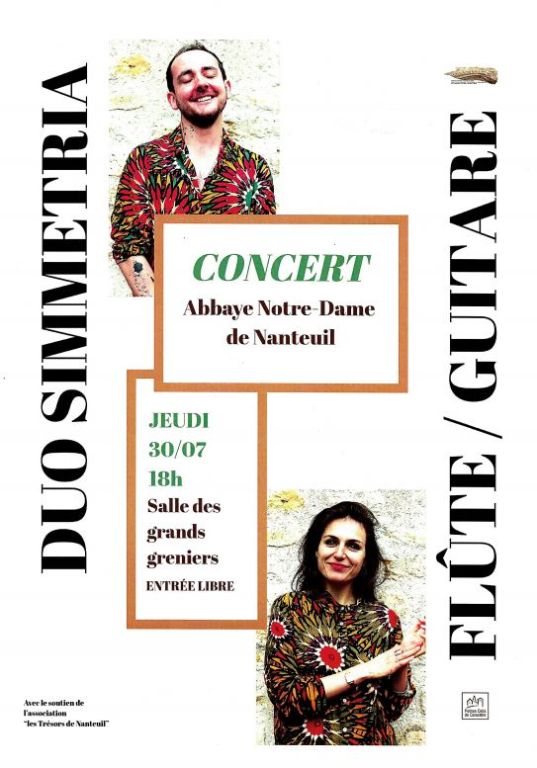 Concert Duo Simmetria_Nanteuil-en-Vallée