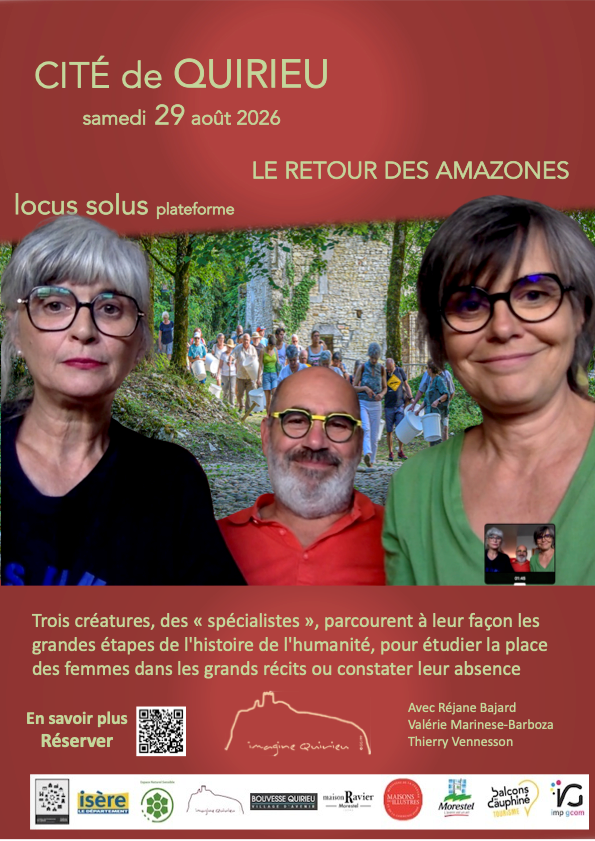 Spectacle dans la cité de Quirieu : le retour des Amazones