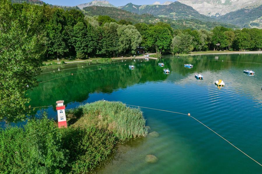 Lac de Passy, base de loisirs des Iles_Passy