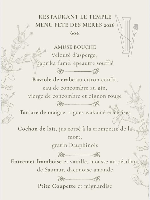 Repas Fêtes des Mères