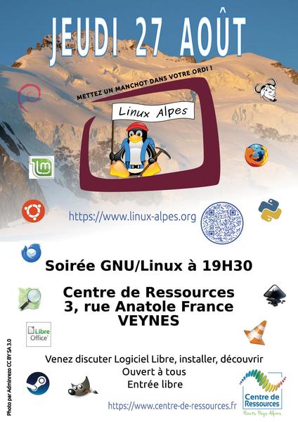 Soirée Linux-Alpes