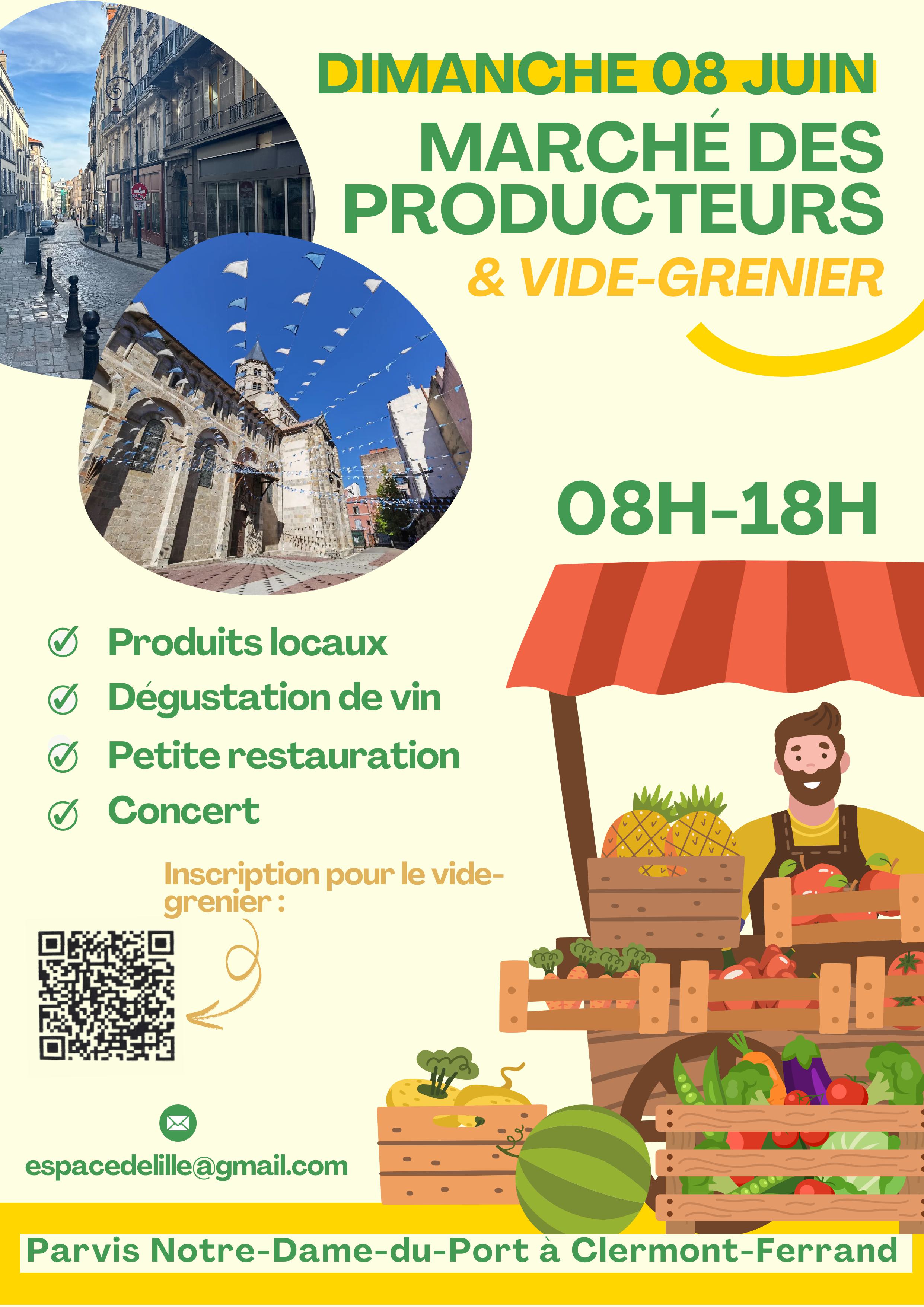 Vide grenier - marché de producteur | Espace Delille