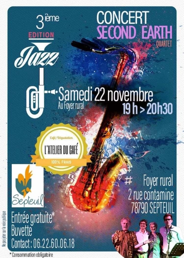 Concert Second Earth (jazz) à Septeuil_Septeuil