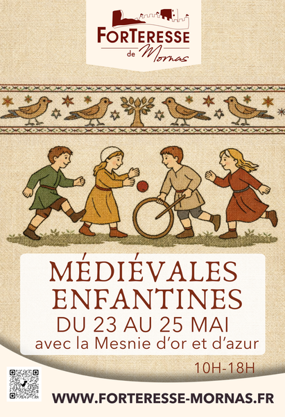 Médiéval Enfantines à la Forteresse de Mornas_Mornas