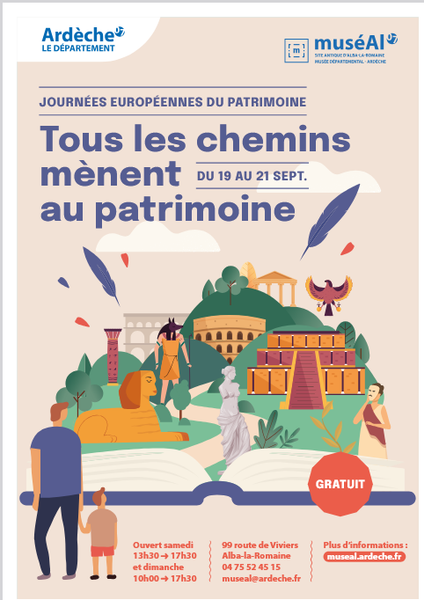 Exposition et démonstration parfums, senteurs et cosmétiques de l’antiquité_Alba-la-Romaine