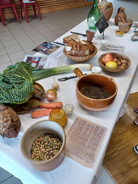 Atelier cuisine médiévale en famille