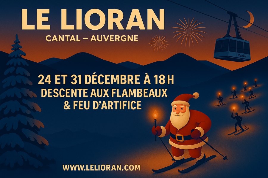 Descente aux flambeaux et Feu d'artifice