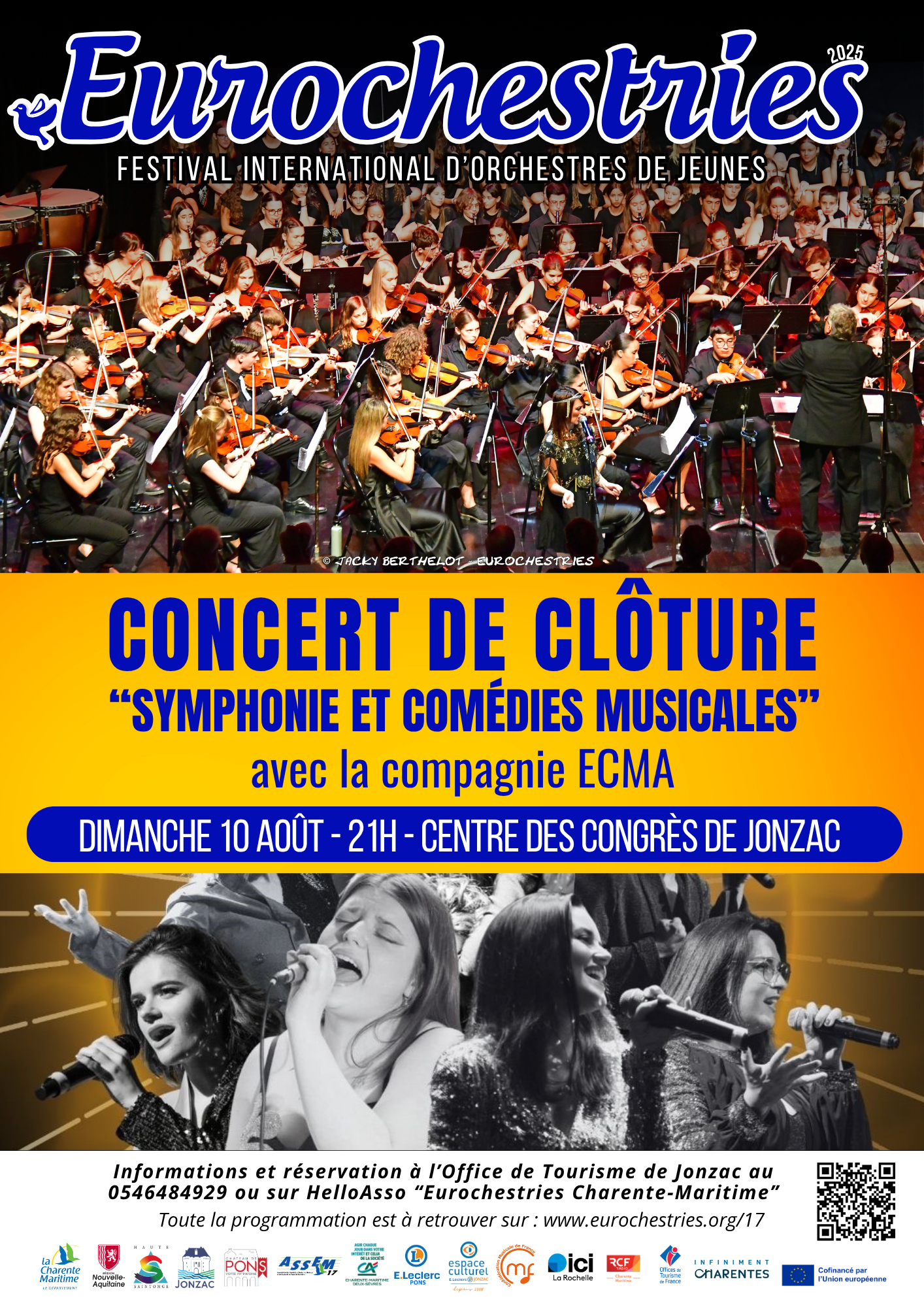 Concert de clôture à Jonzac - Eurochestries 2026