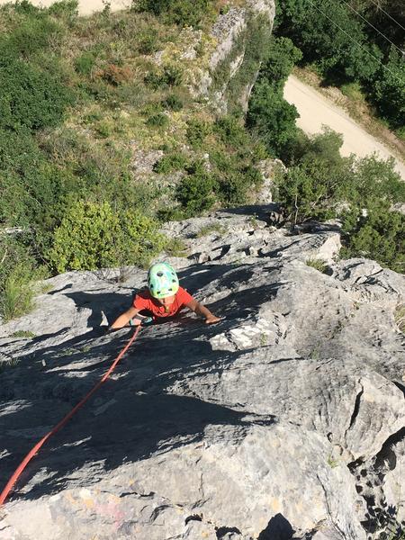 Escalade Grandes Voies avec le Bureau des Guides Diois-Vercors