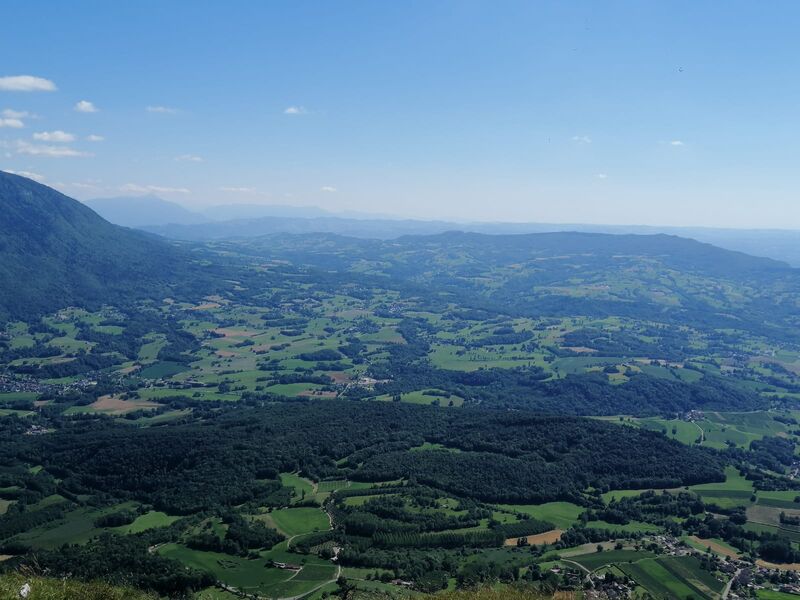 Paysages depuis le Mont de la Charvaz