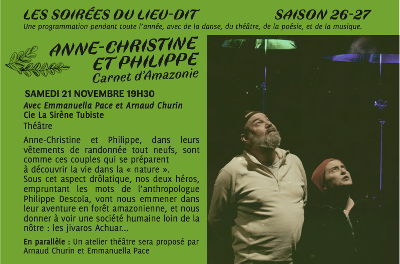 Soirée 21 novembre 2026