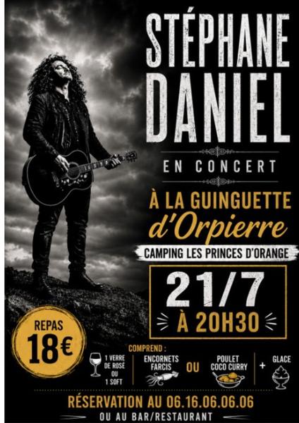 Repas - concert avec Stéphane Daniel