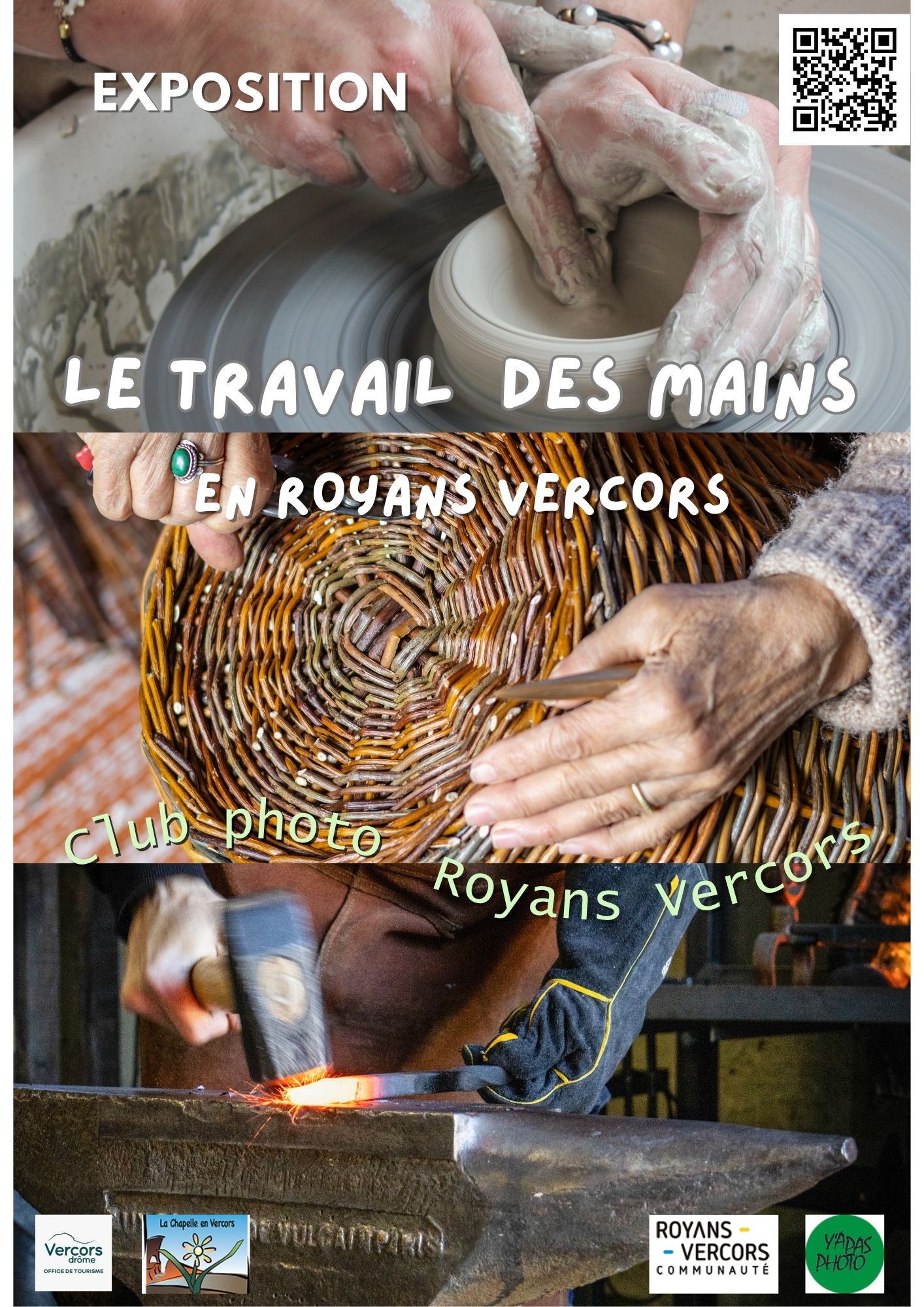 avec les mains