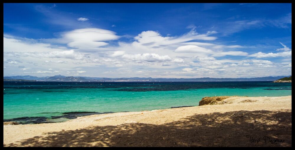 Plage de la Courtade - île de porquerolles - Hyères