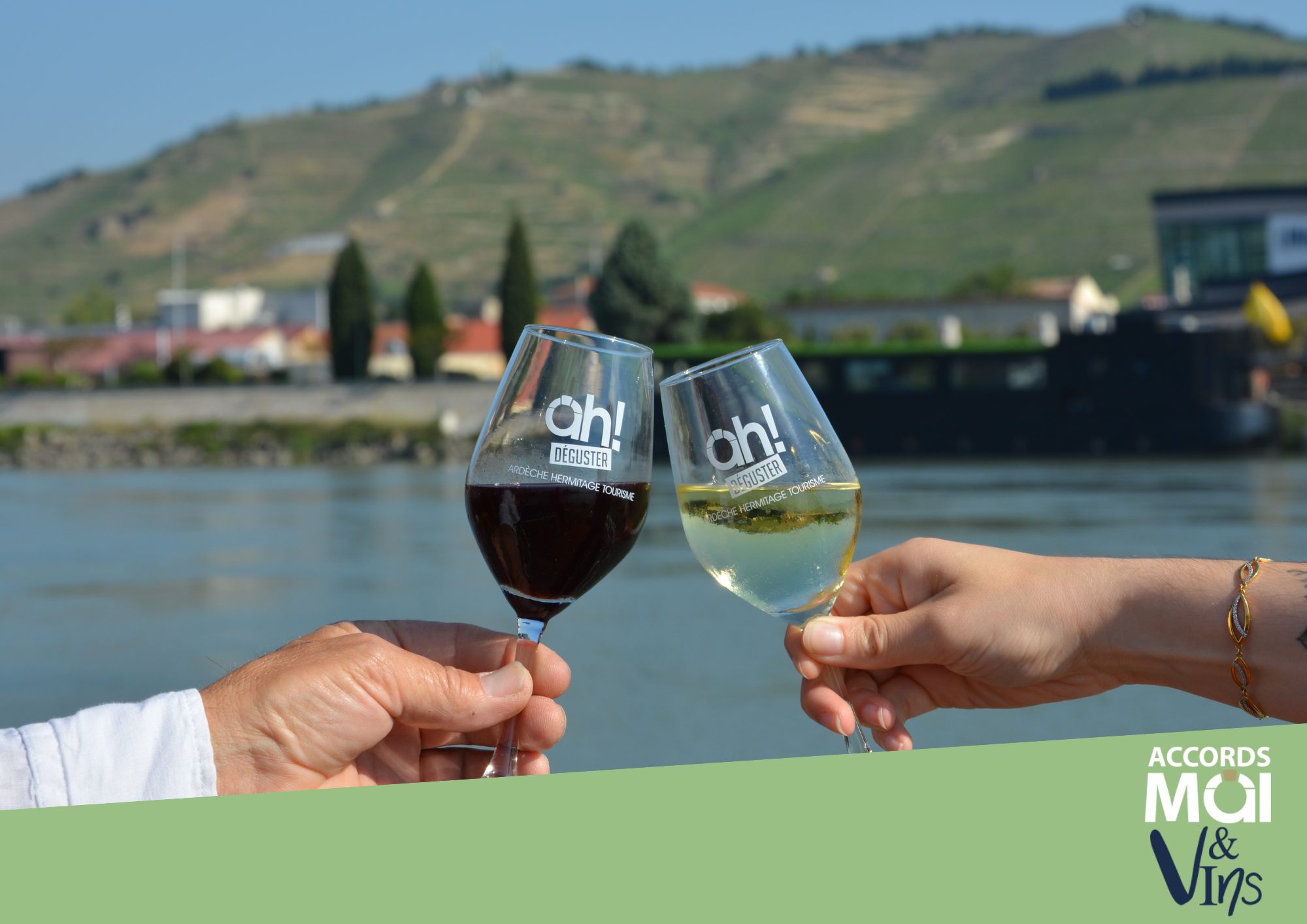 Apéro sur l'eau "Rhône Nord vs. Rhône Sud" - les Canotiers et Terres de Syrah