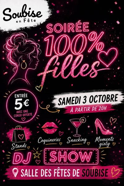 Soirée 100% filles